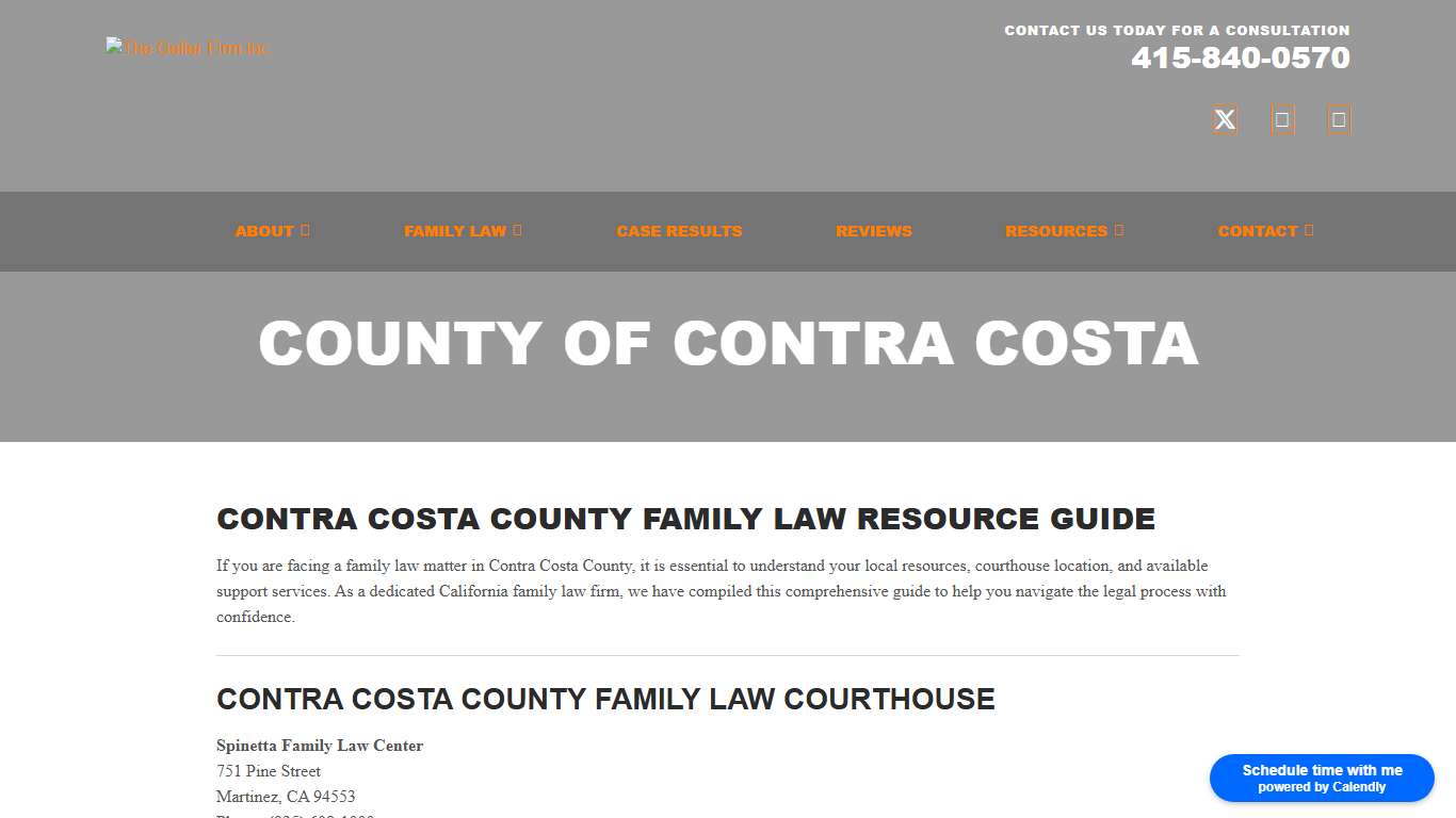 County of Contra Costa The Geller Firm Inc.