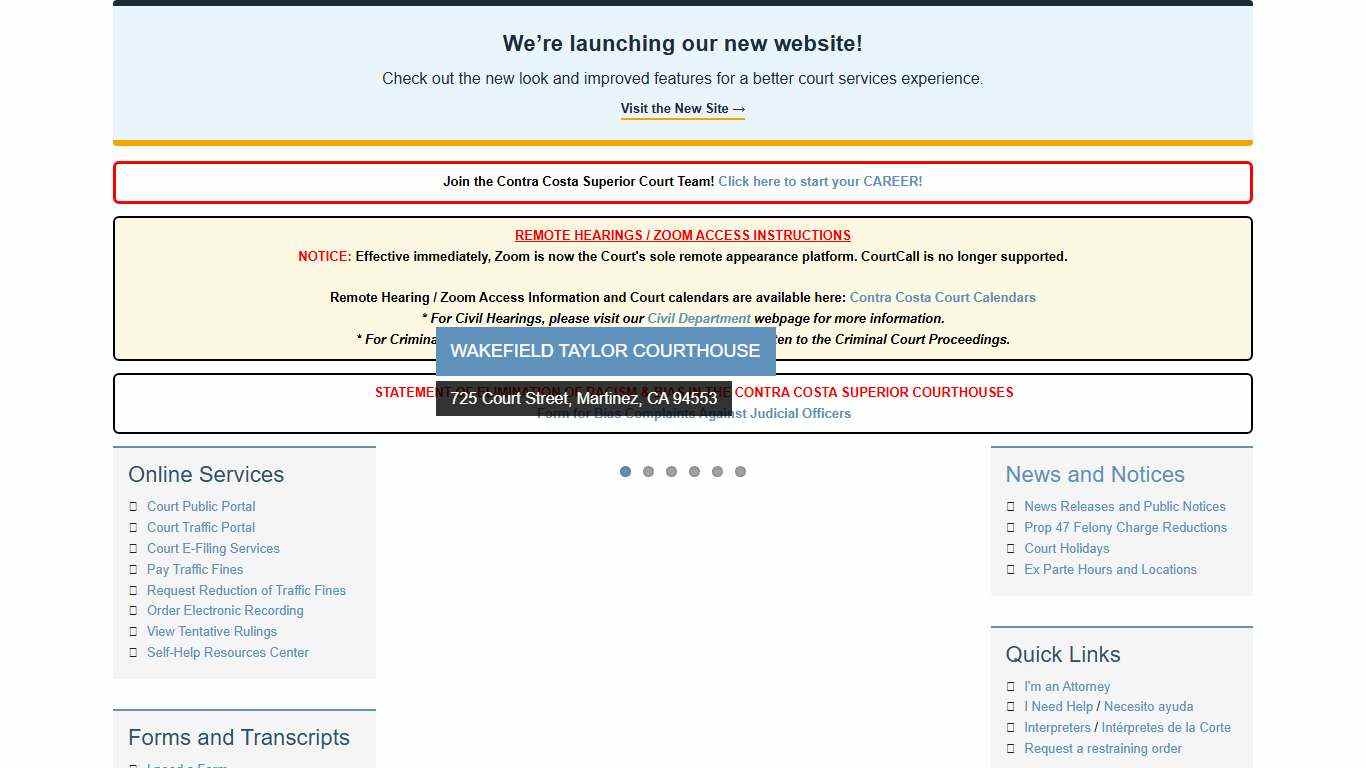 Superior Court of California - County of Contra Costa